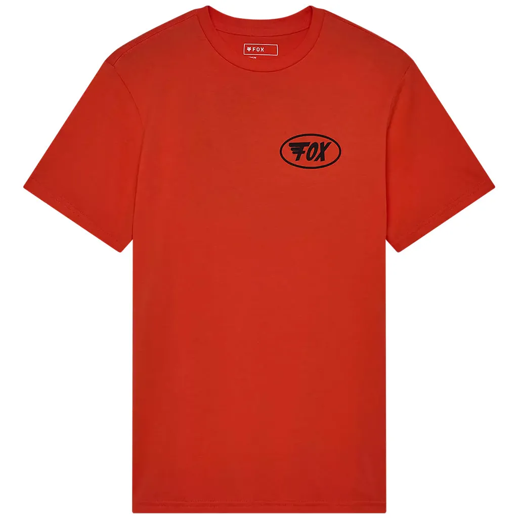 Fox - Wing Short Sleeve Prem Orange Tee