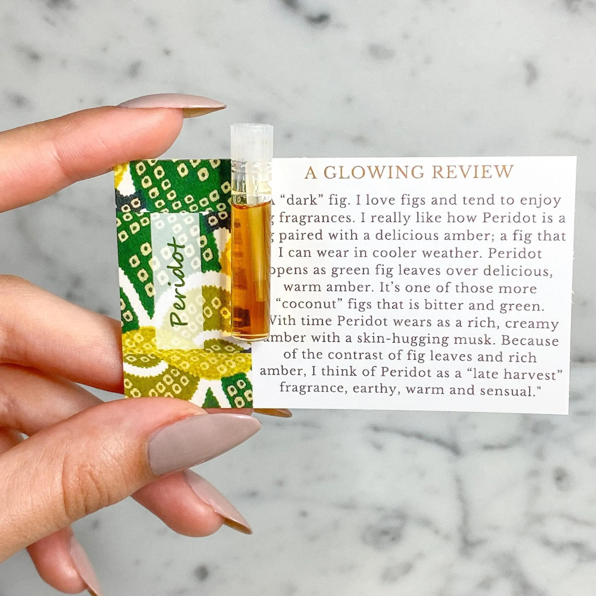 Fresh Perfume Oil Concentrate Sample Vial Set by Sage