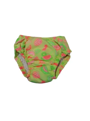 Fruit patterned swim diaper size 6-12m