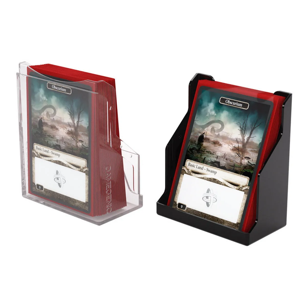 Gamegenic Bastion Deck Box 50  Black/Clear