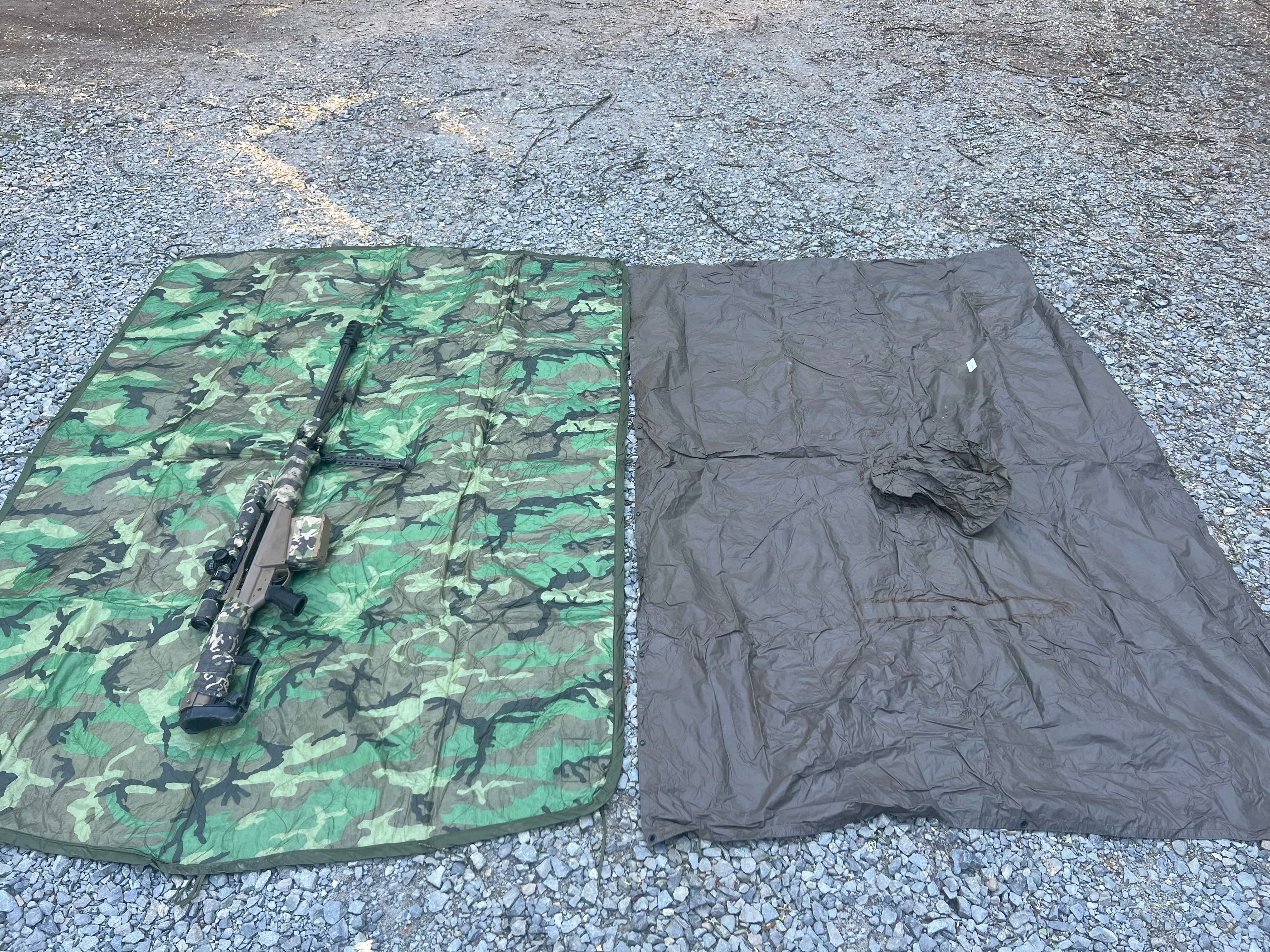 German Military Surplus Wet Weather Poncho Bundle