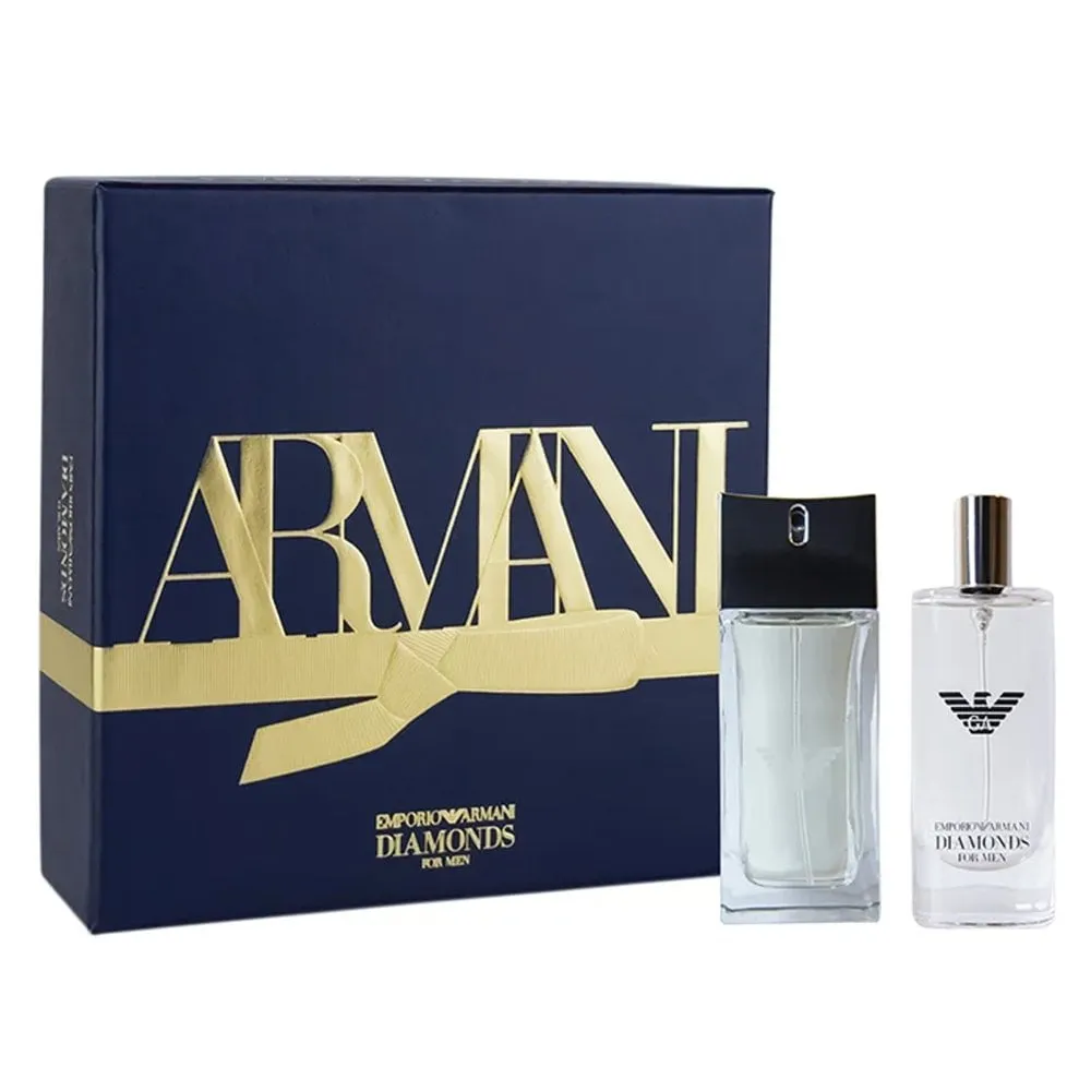 Giorgio Armani Emporio Armani Diamonds Gift Set 50ml EDT   15ml EDT Spray