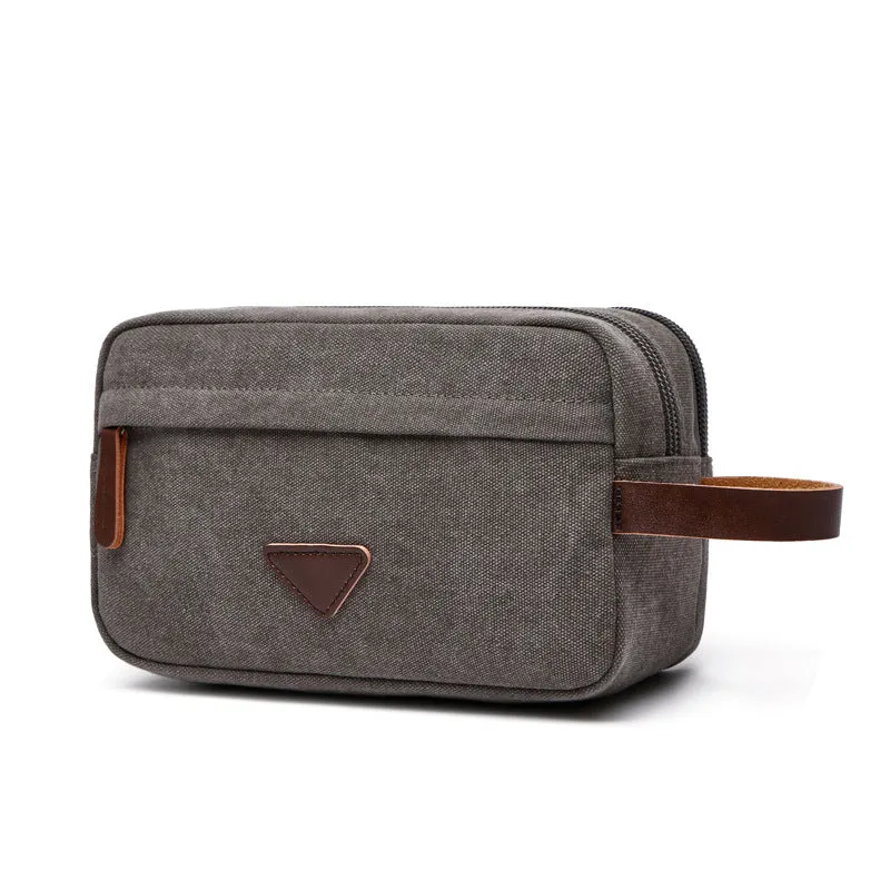 Glamorous Canvas Portable Wash Cosmetics Storage Cosmetic Bags