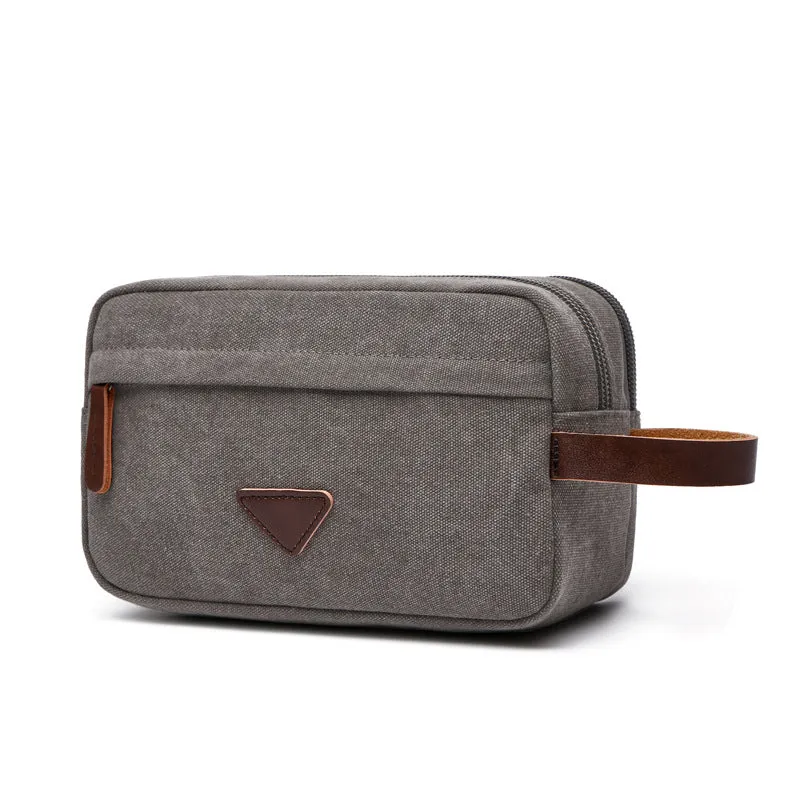 Glamorous Canvas Portable Wash Cosmetics Storage Cosmetic Bags