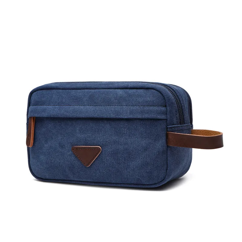 Glamorous Canvas Portable Wash Cosmetics Storage Cosmetic Bags
