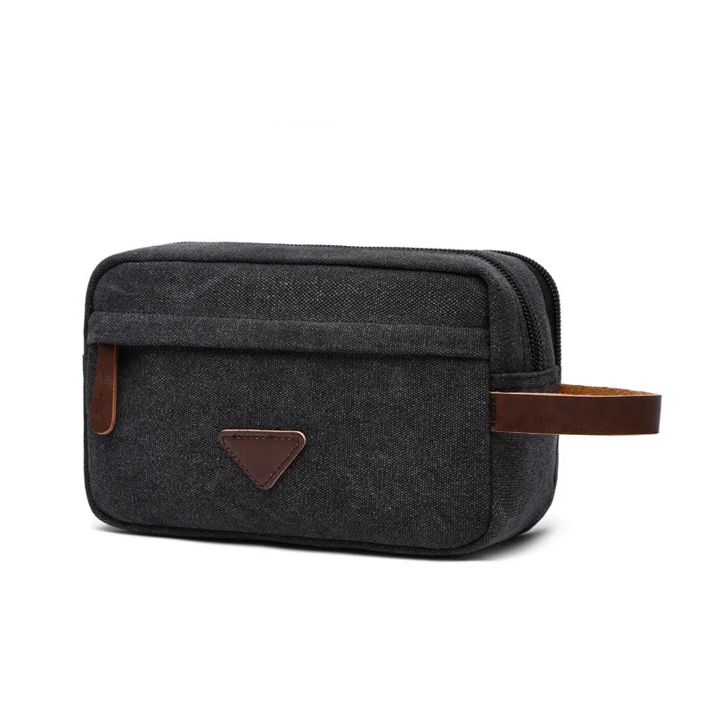Glamorous Canvas Portable Wash Cosmetics Storage Cosmetic Bags
