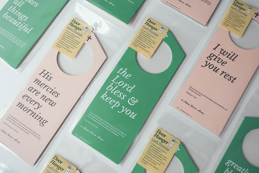 God's Promises {Door Hanger}