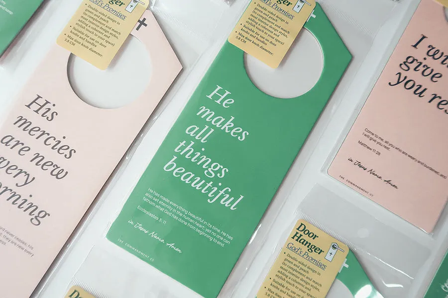 God's Promises {Door Hanger}
