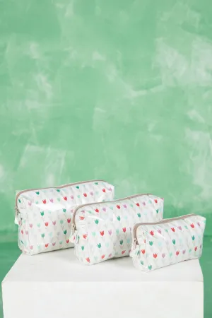 GOGO COSMETIC BAG TULIP MULTI