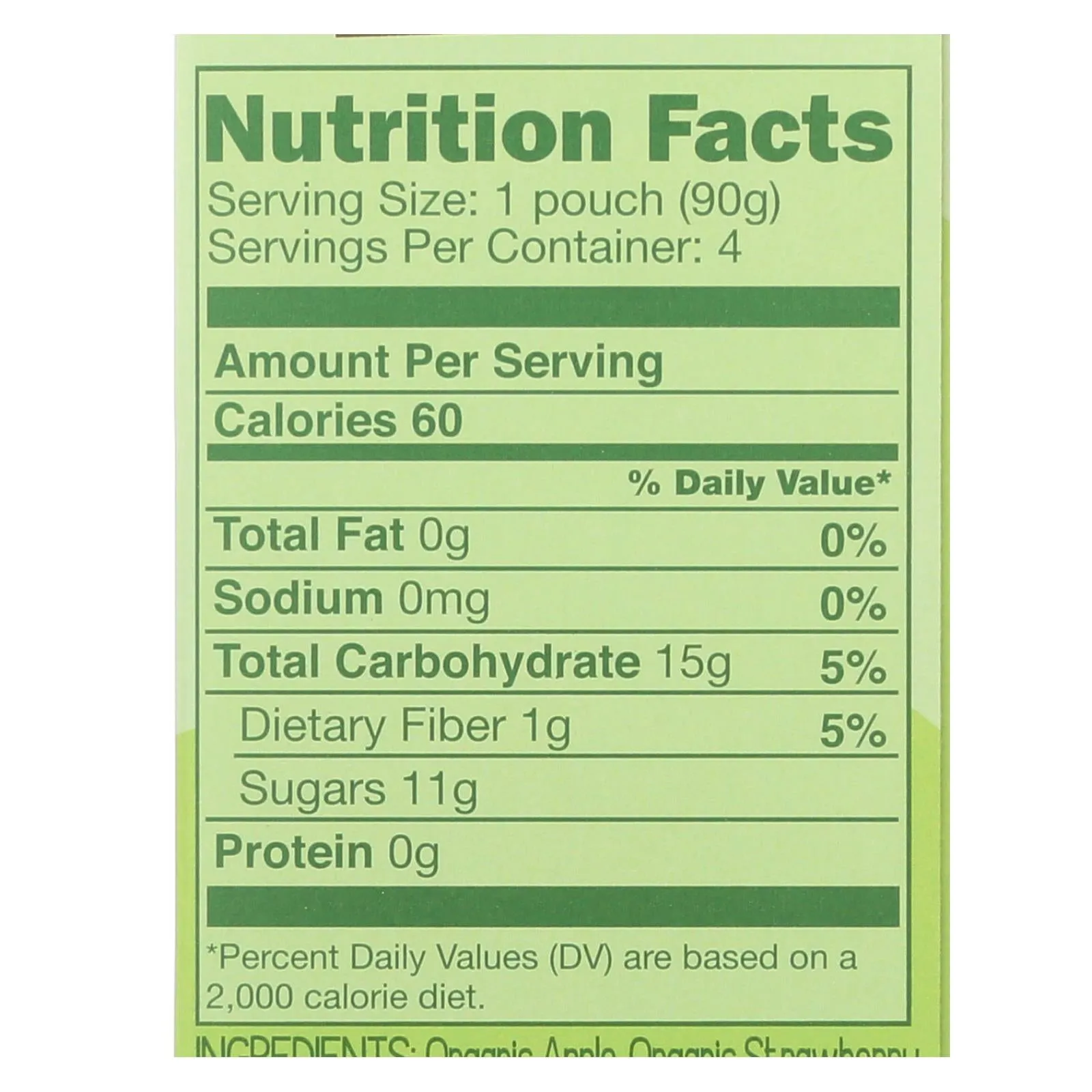 Gogo Squeeze Applesauce - Apple Strawberry - Case Of 12 - 3.2 Oz.