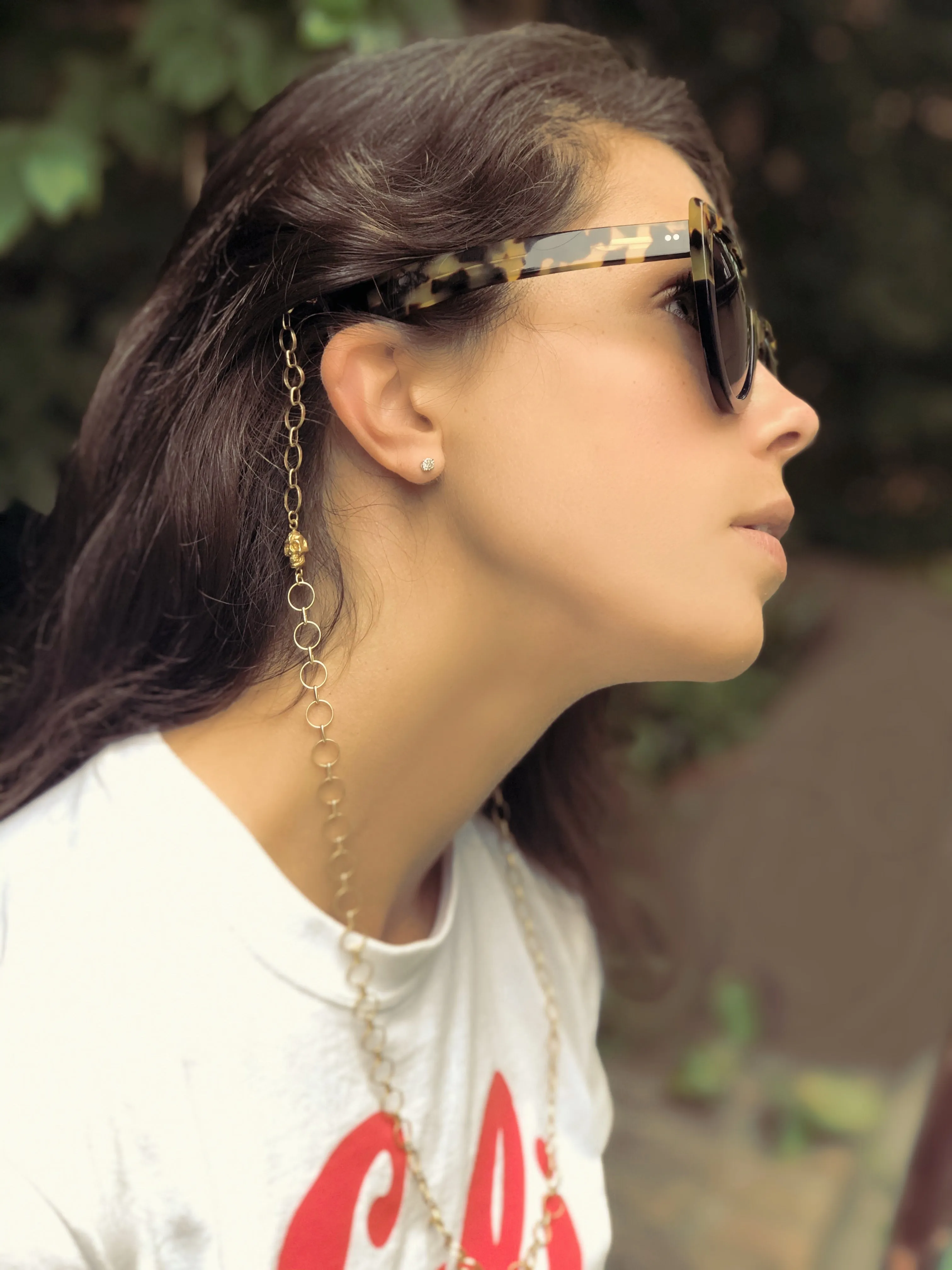Gold Skull Granni Chain