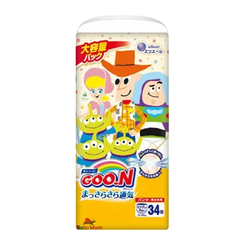 GOO.N Disney Smooth Ventilation Baby Pull Up Nappy Pants