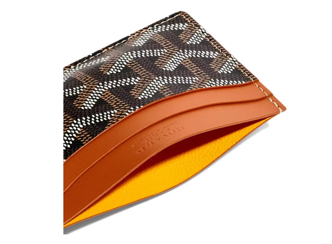 Goyard Saint-Sulpice Card Wallet Black & Tan