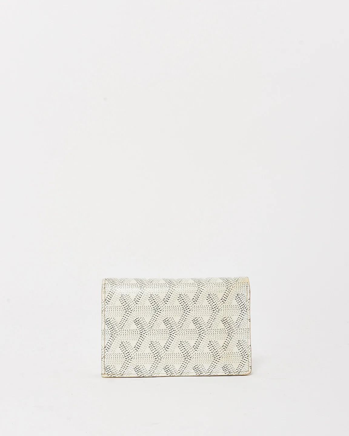 Goyard White Monogram Coated Canvas Bifold Wallet