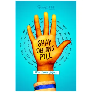 Gray Oblong Pill Collectible Card (NEW)