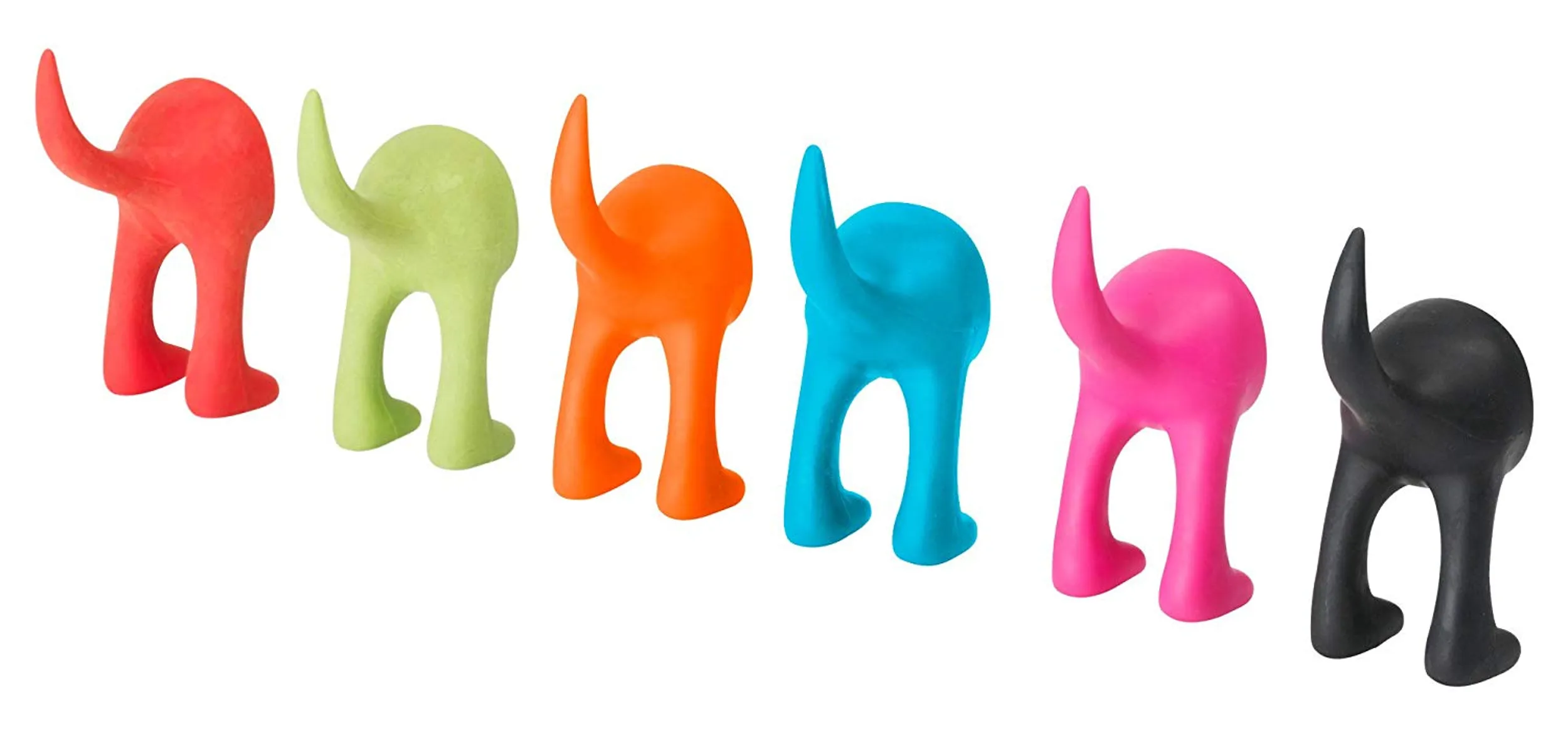 GREAT DOG Vinyl Wall Decal and Cat Tail Hook Set - Midnight