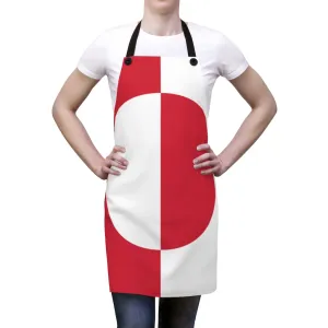 Greenlandic Flag Apron