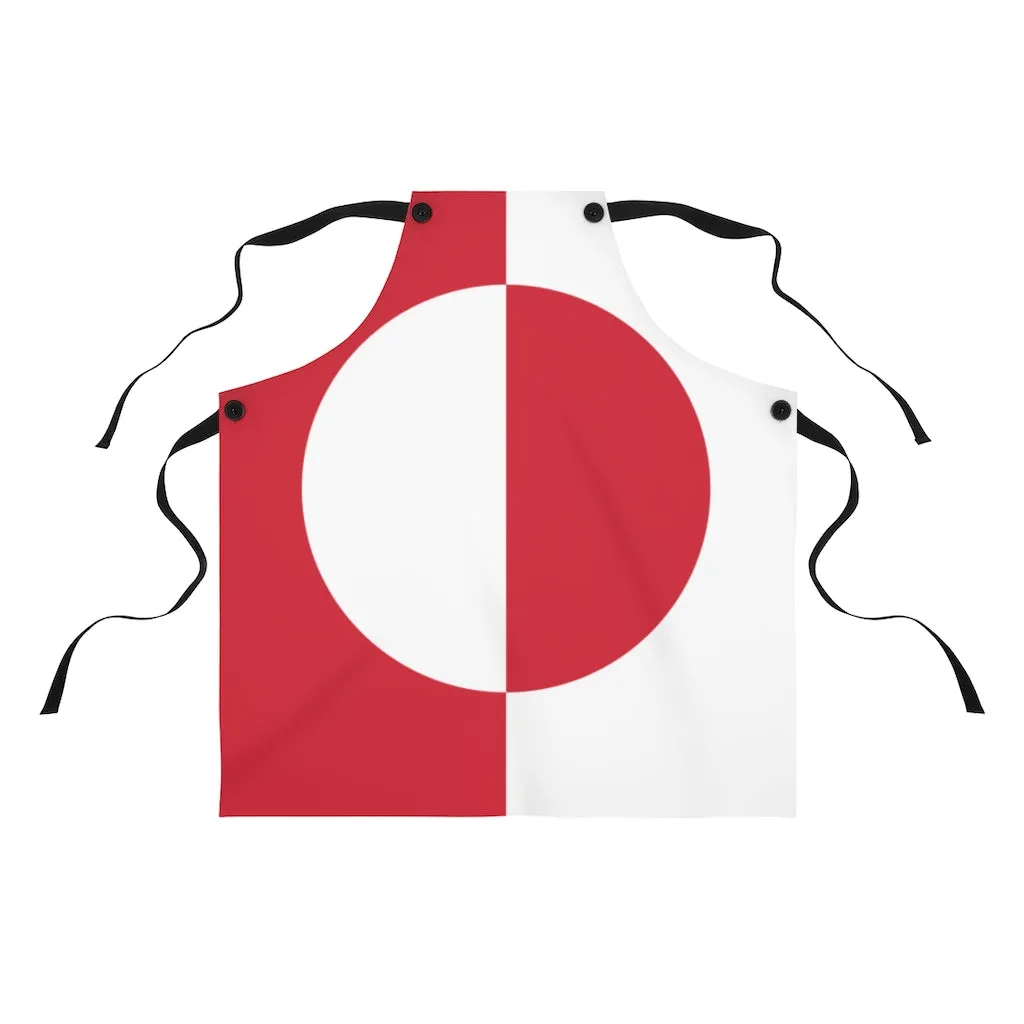 Greenlandic Flag Apron