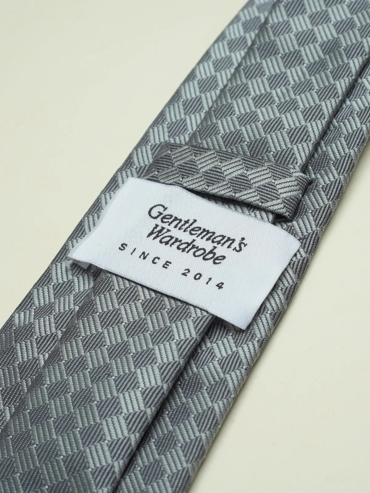 Grey Patterned Tie