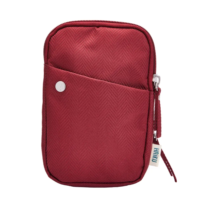 Haiku Endeavor Pouch in Rustic Clay, Rosewood, Stone Gray, Forest & Black in Bloom