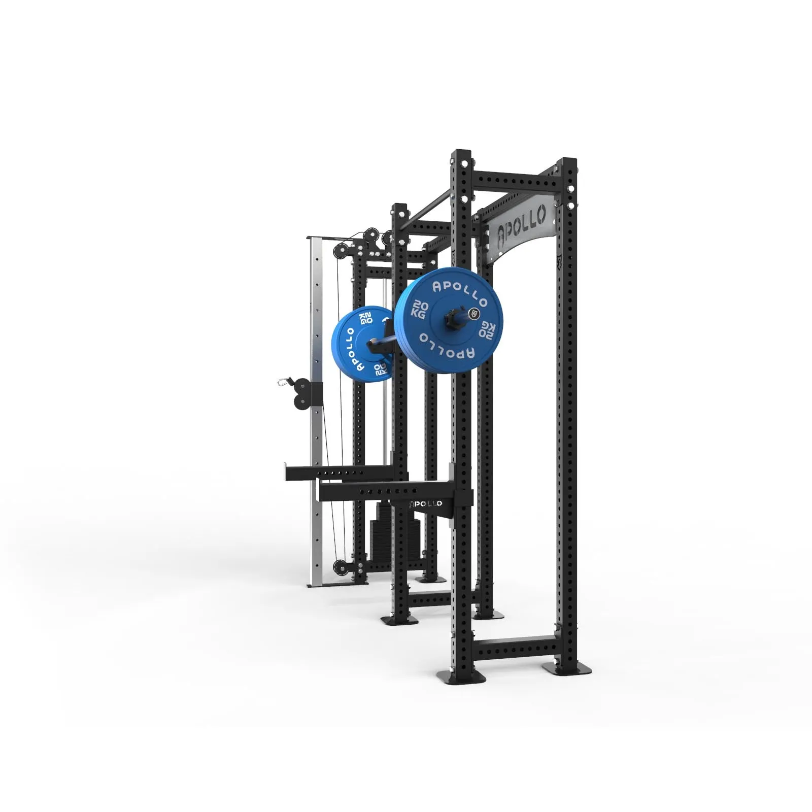 Half rack with Pulley attachment