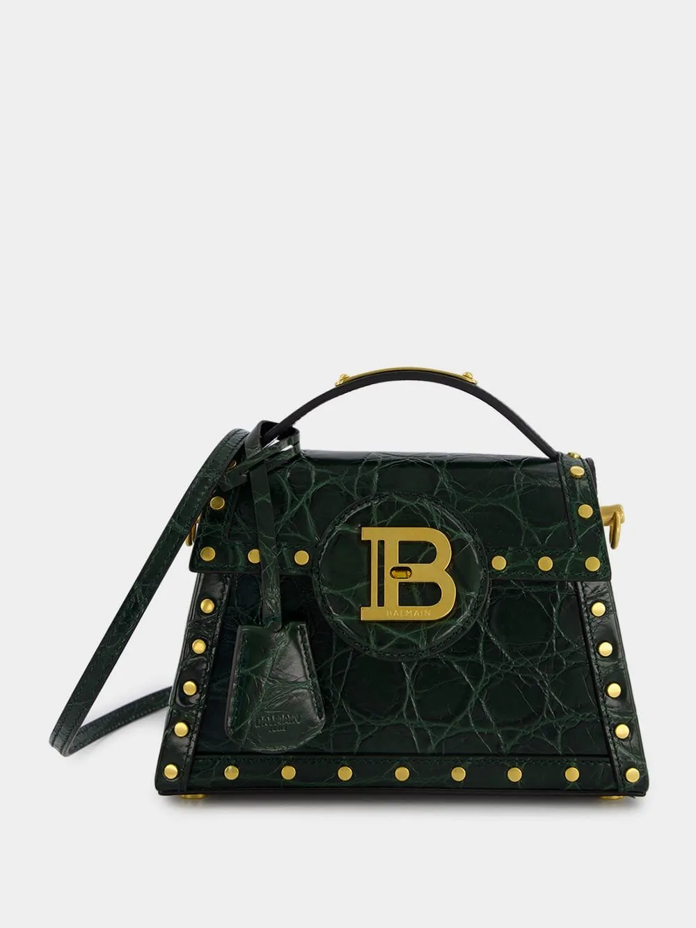 Handbag B-Buzz 23 Dynasty Crocodile Print Leather