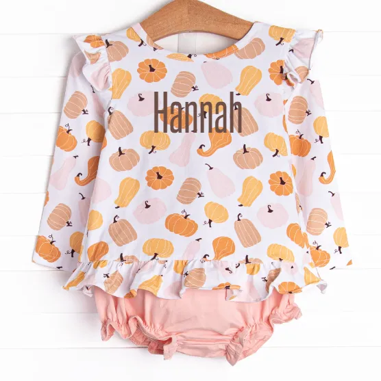 Harvest Hues Diaper Set, Pink