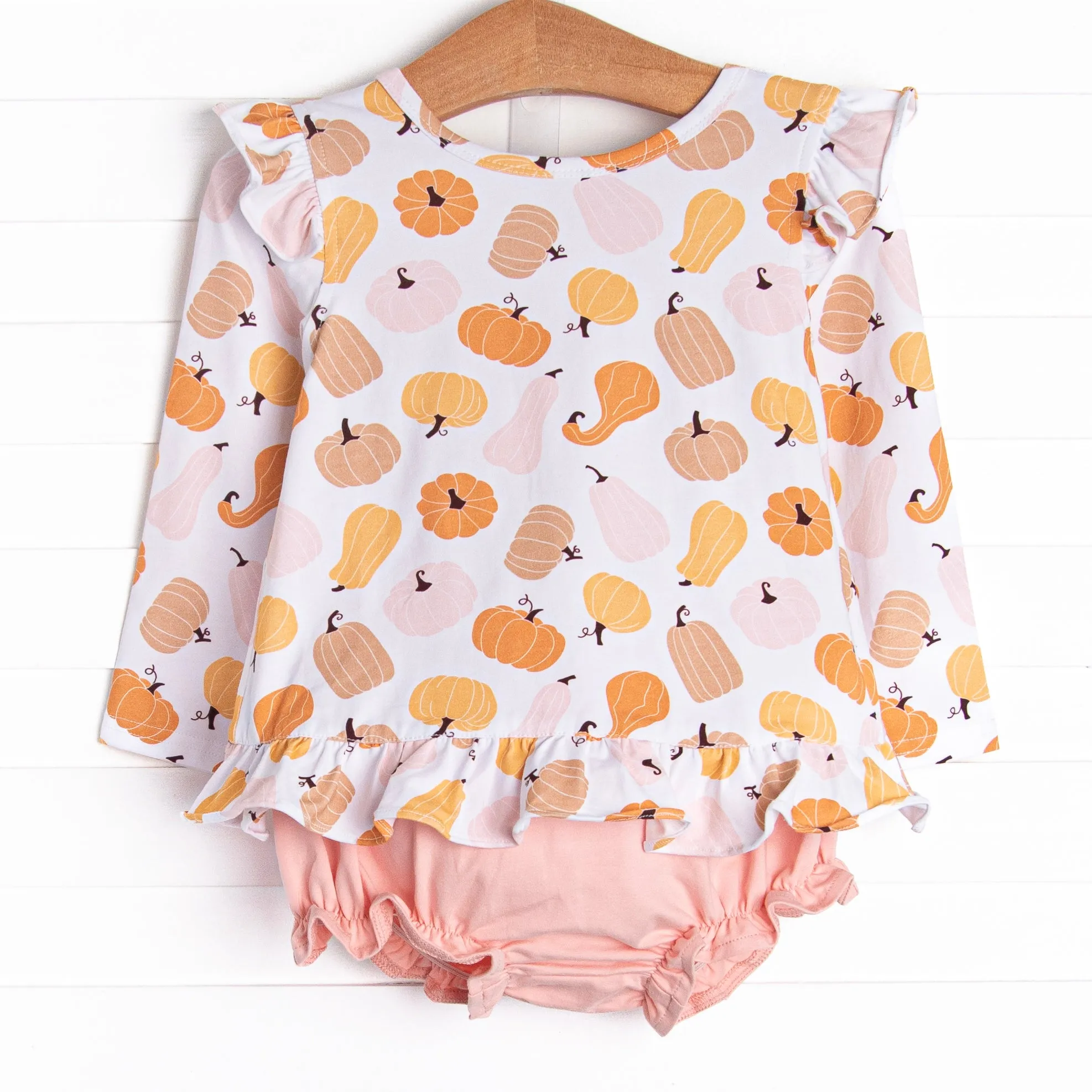 Harvest Hues Diaper Set, Pink