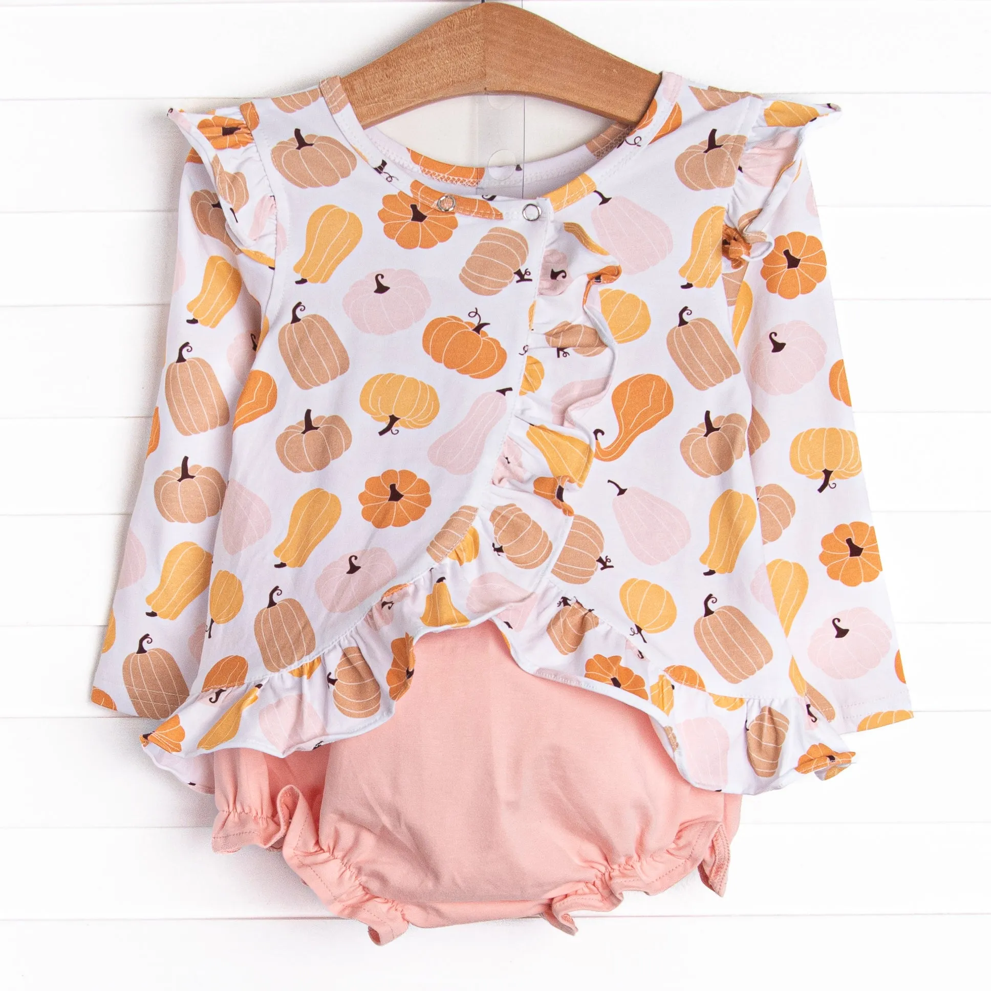 Harvest Hues Diaper Set, Pink