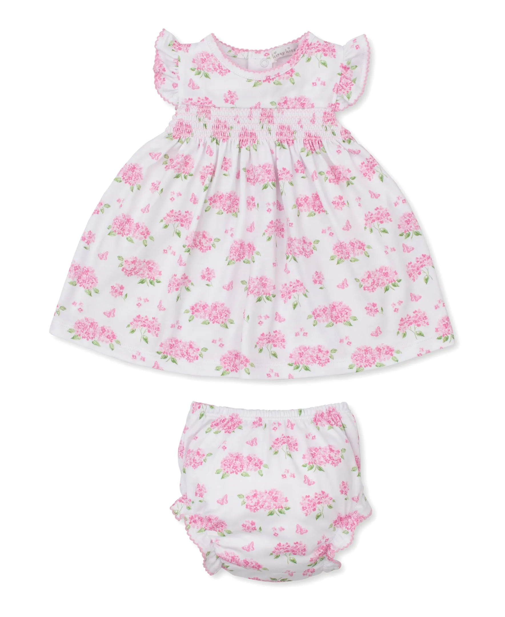 Heavenly Hydrangea Dress - Pink