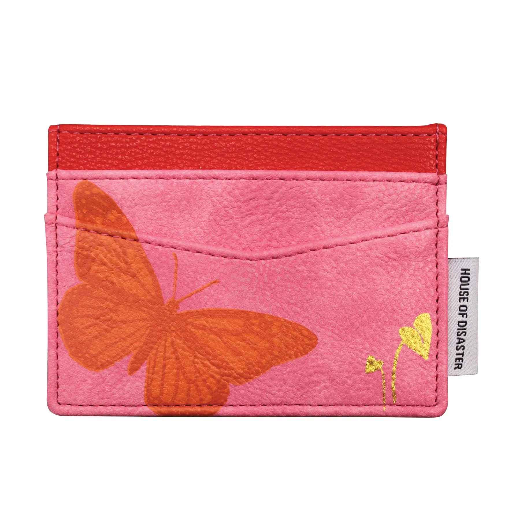 Heritage And Harlequin "Butterfly" Card Holder