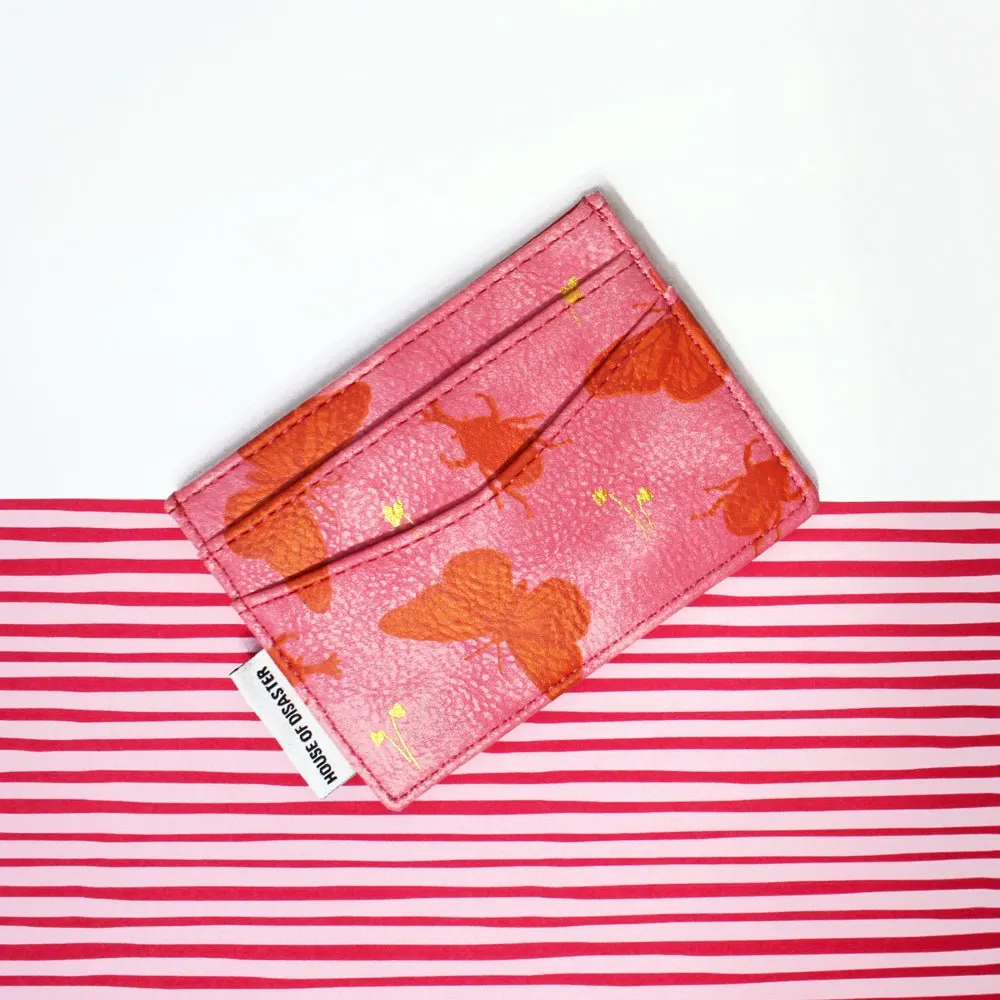 Heritage And Harlequin "Butterfly" Card Holder