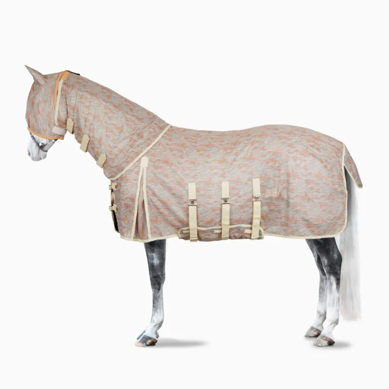 Horze La Plaz Camouflage Fly Rug & Mask