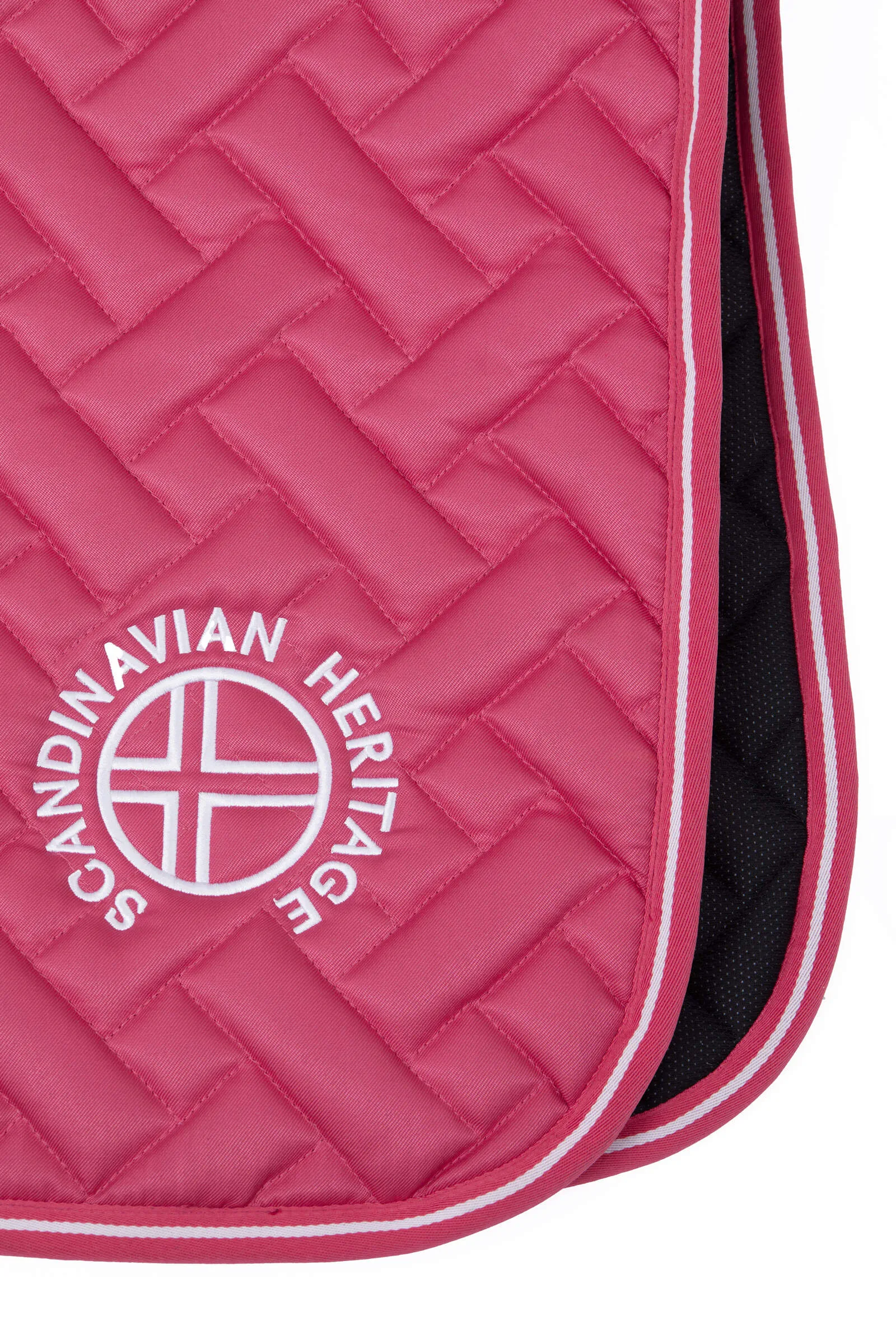 Horze Oslo GP Saddle Pad (Rouge Pink)