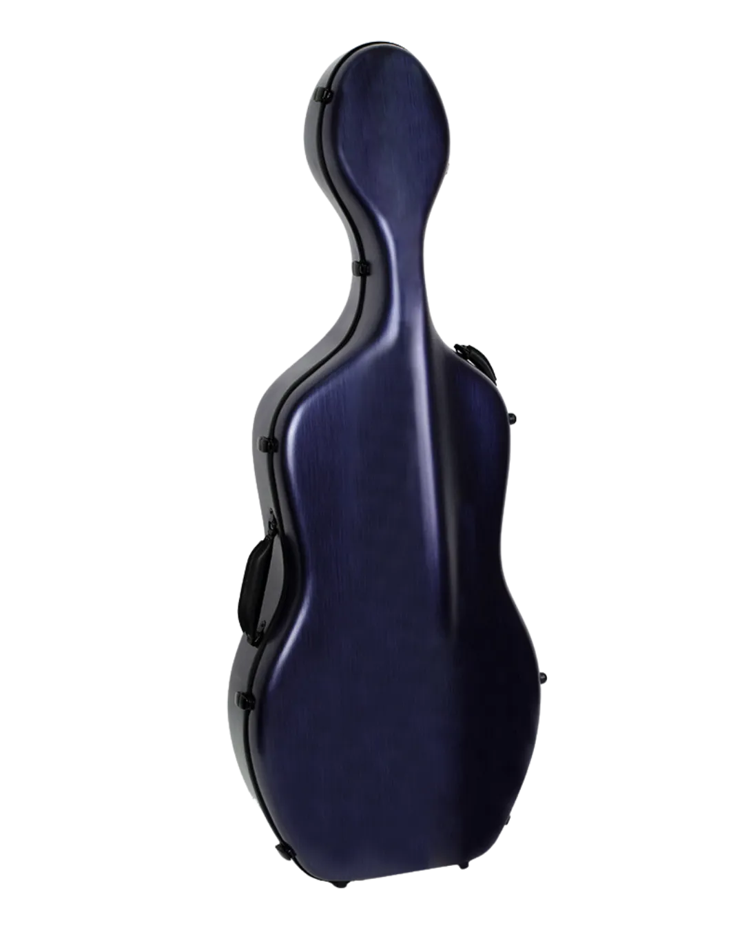 HQ Polycarbon Cello Case 4/4 - Brushed Blue