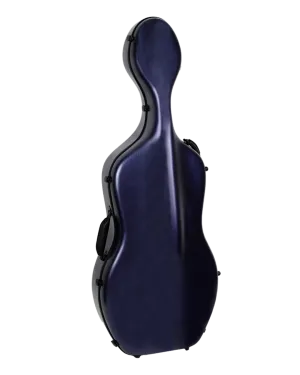 HQ Polycarbon Cello Case 4/4 - Brushed Blue