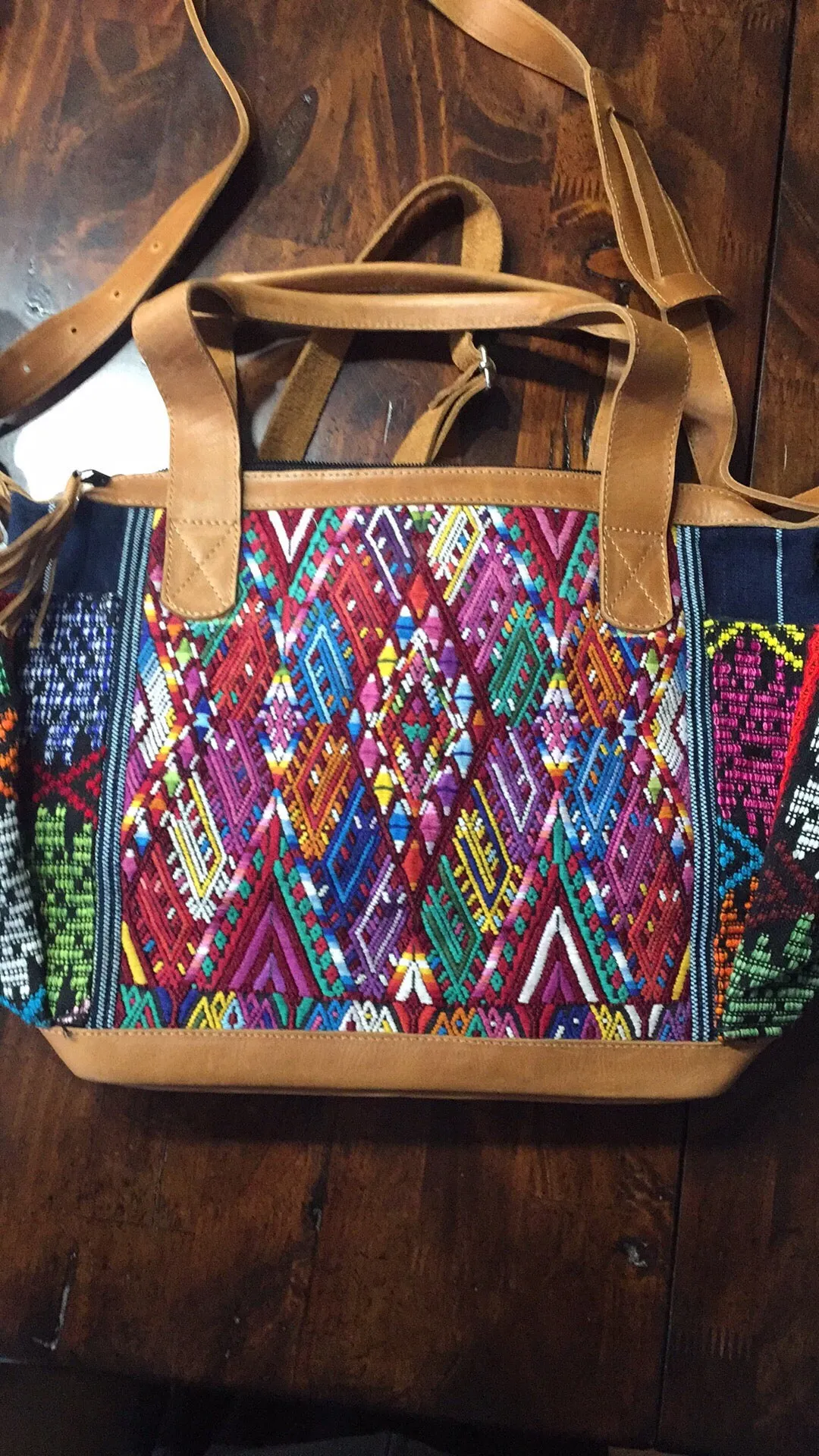 Huipil Chameleon Diaper Bag back pack day bag purse cdb Cross Body (medium) #015
