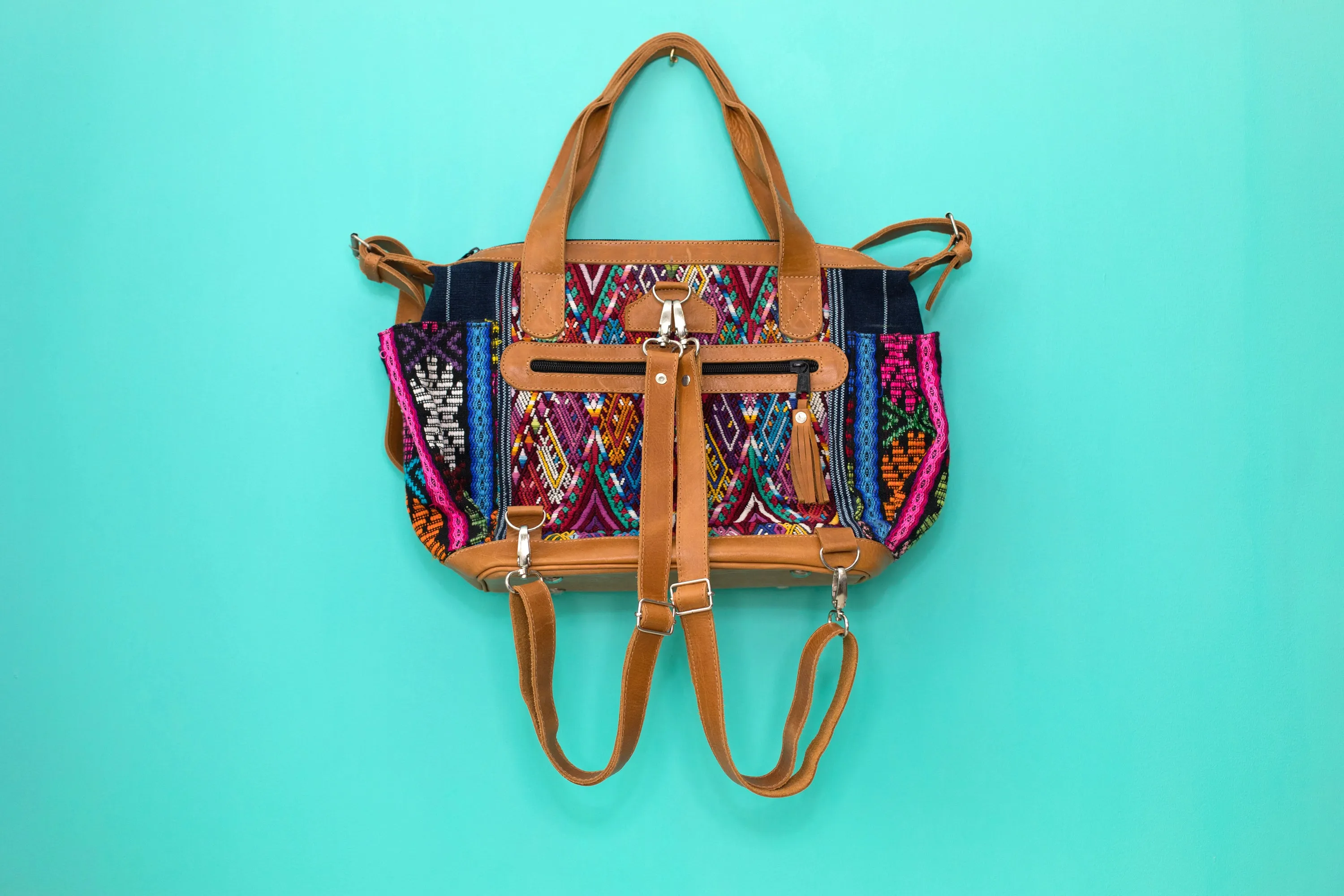 Huipil Chameleon Diaper Bag back pack day bag purse cdb Cross Body (medium) #015