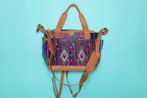 Huipil Chameleon Diaper Bag back pack day bag purse cdb cross body (medium) #028