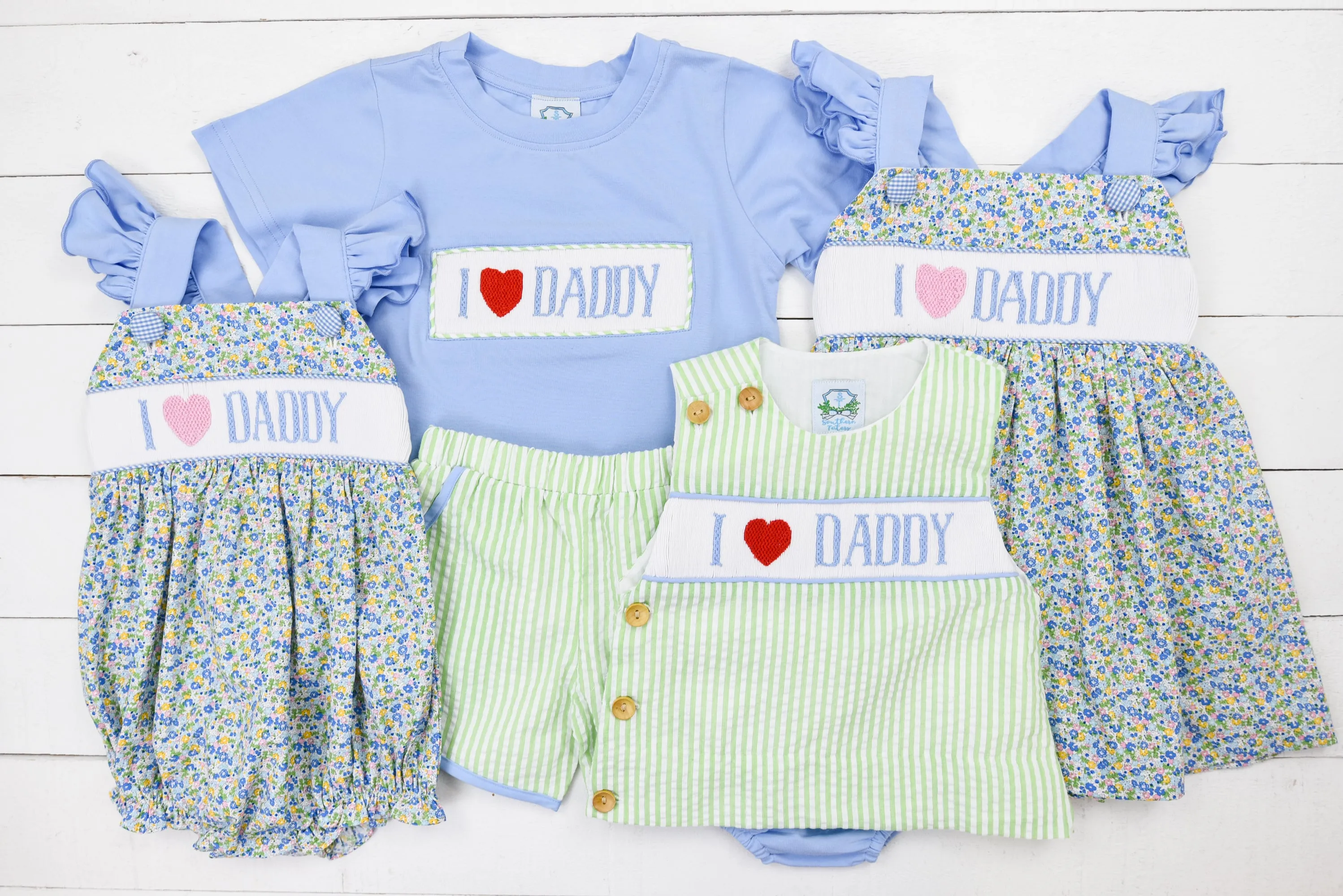 I Love Daddy Short Set
