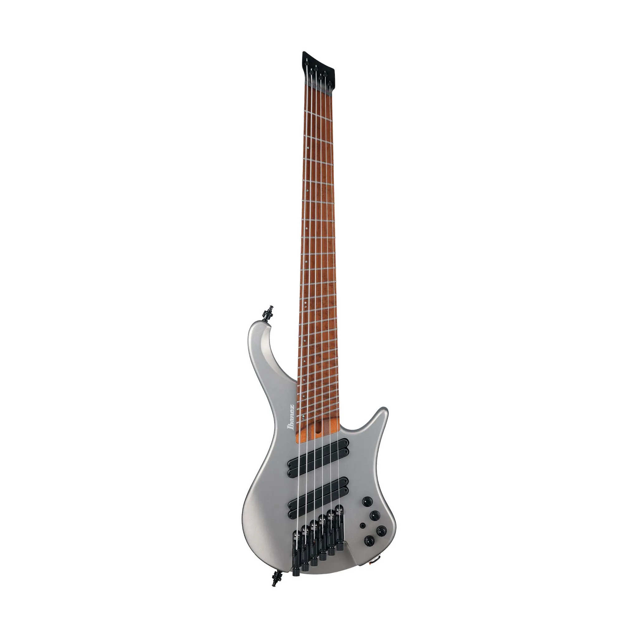 Ibanez Bass Workshop EHB1006MS-MGM Multi-Scale Electric Bass w/Gig Bag, Metallic Gray Matte