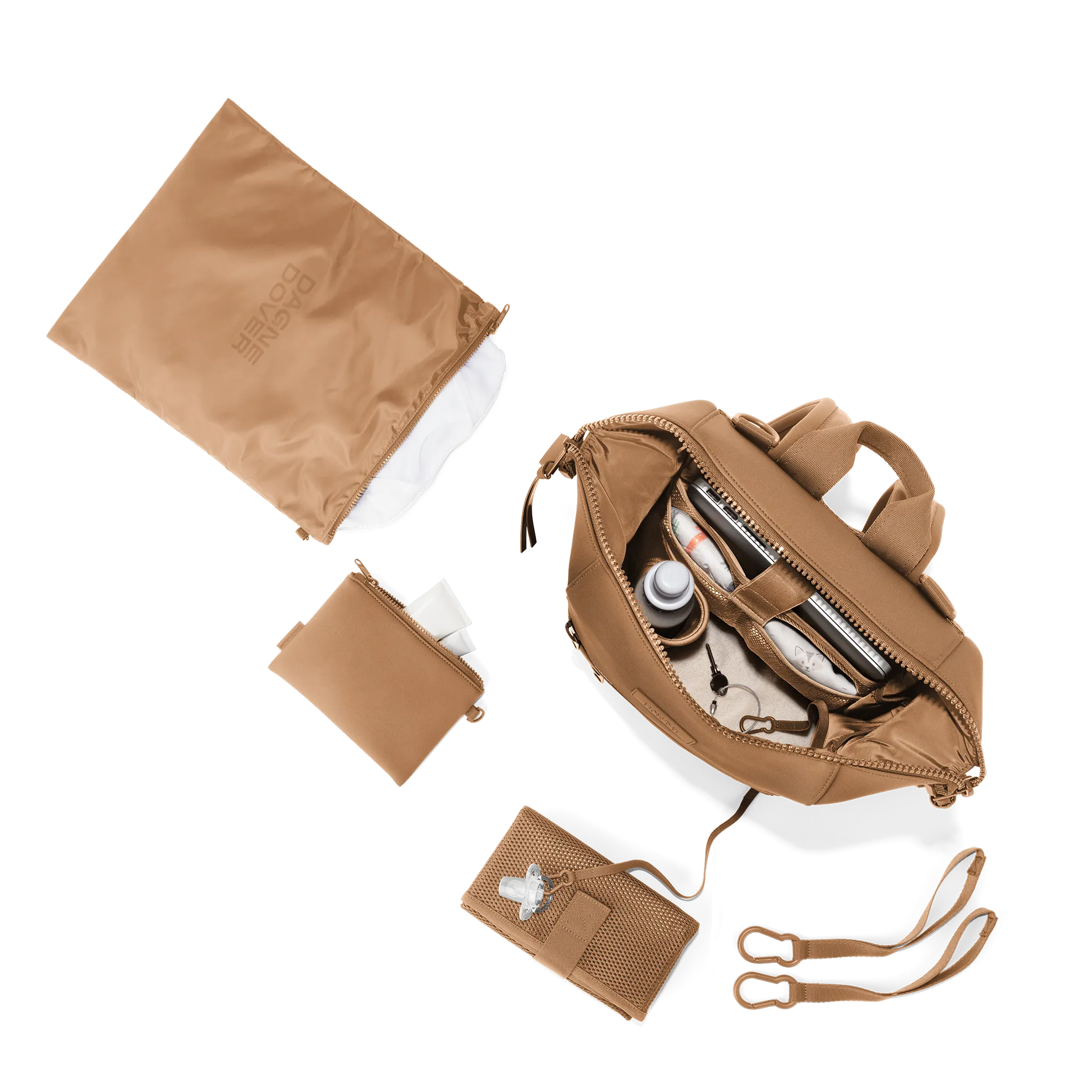 INDI DIAPER BACKPACK | CAMEL