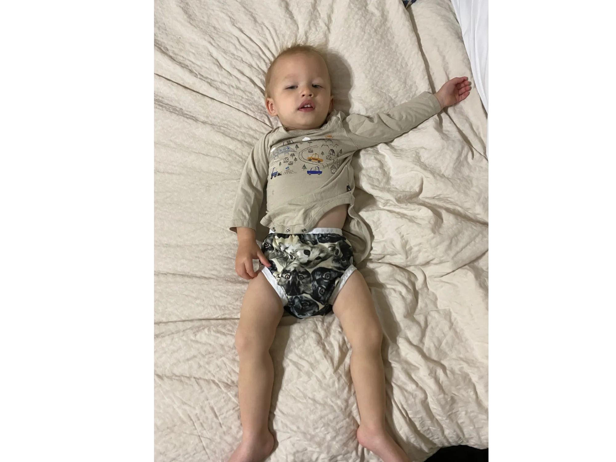 Infant Pull On Diaper Cover Sewing Pattern