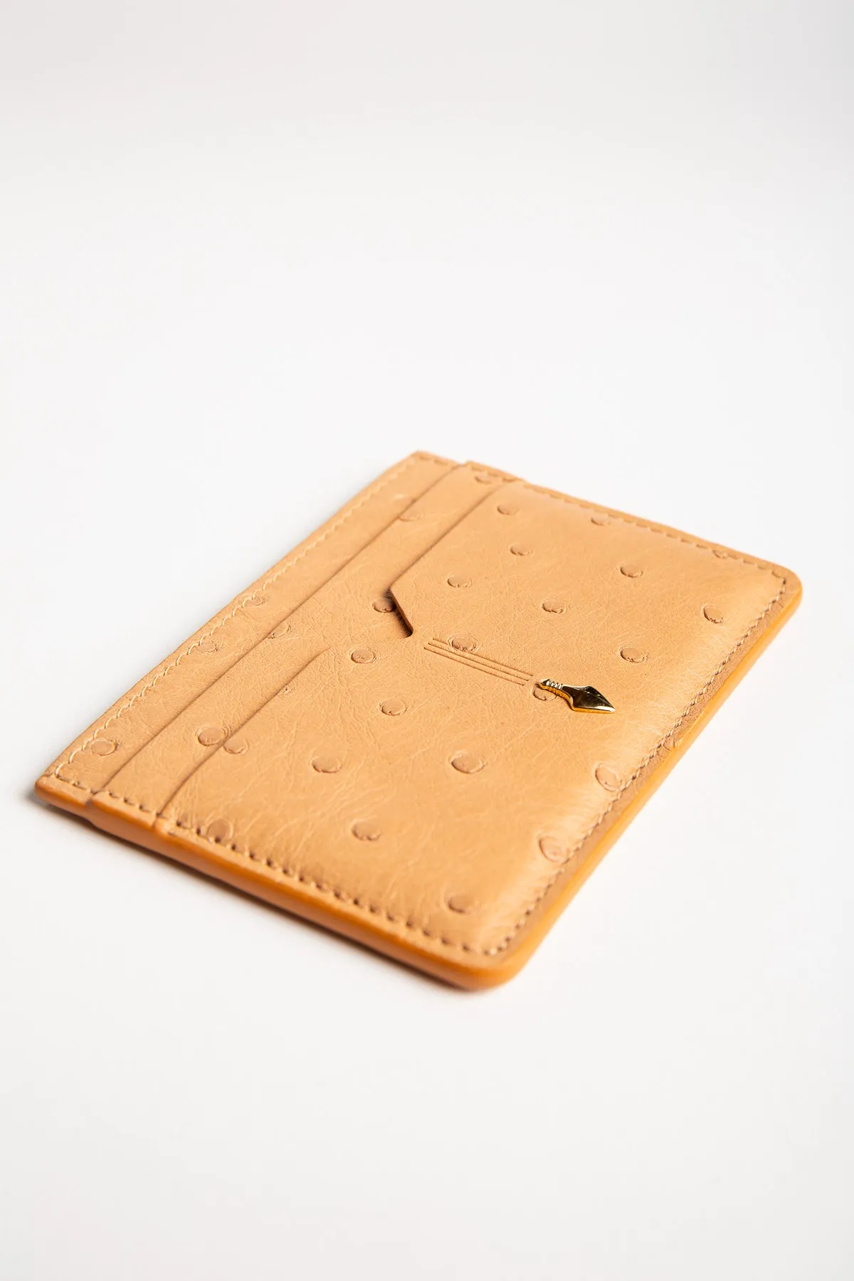 JACQUES MARIE MAGE | THEODORE OSTRICH CARD HOLDER
