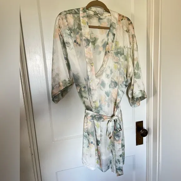 Jenny Yoo Isabella Robe Size Large Bridesmaid Robe Wedding Robe