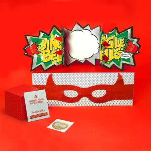 Jingle Bells Christmas Comic Cracker Card