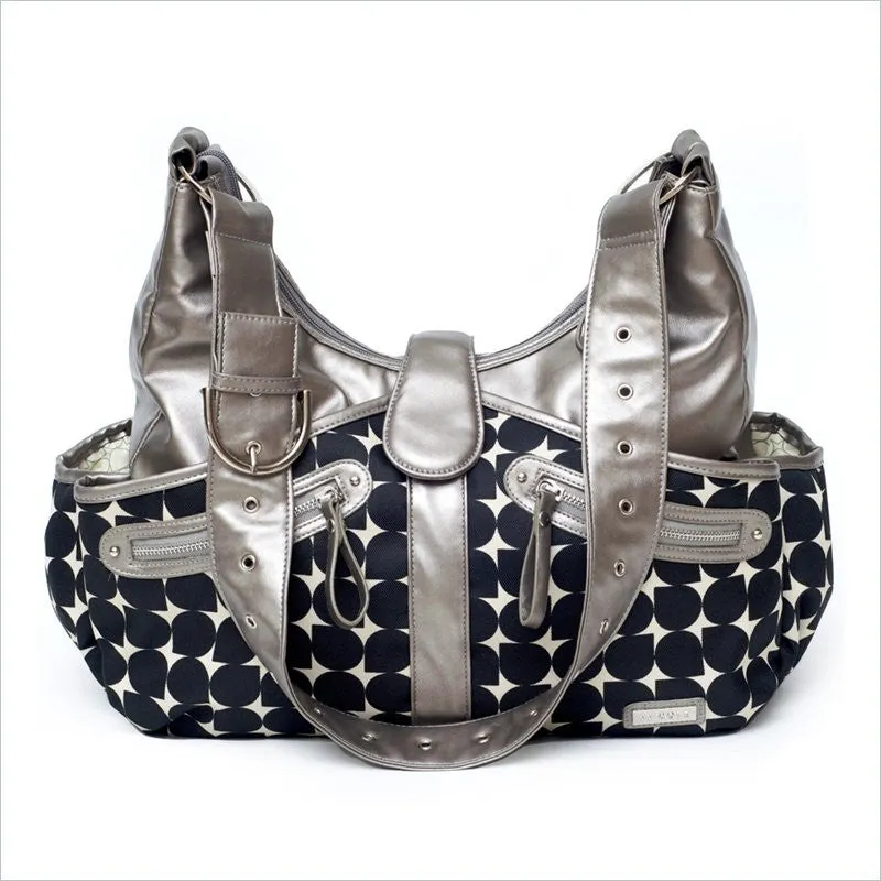 JJ Cole Swag Bag in Silver Drop