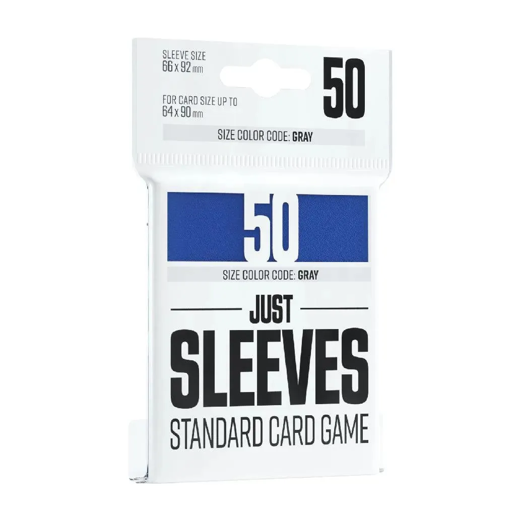 Just Sleeves - Standard Card Game Blue (66x92mm)