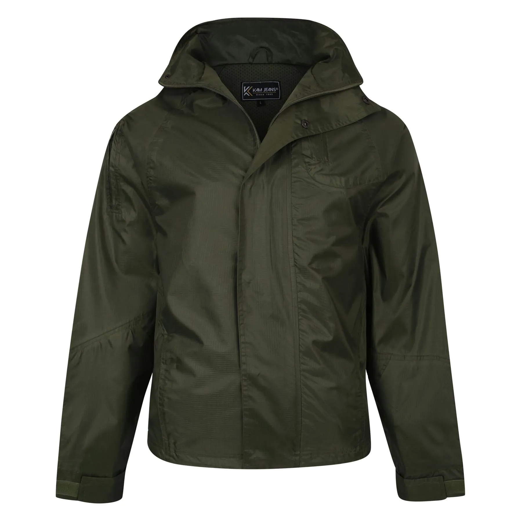 Kam Waterproof Rain Jacket For Men in 2 Colours, 2XL-8XL