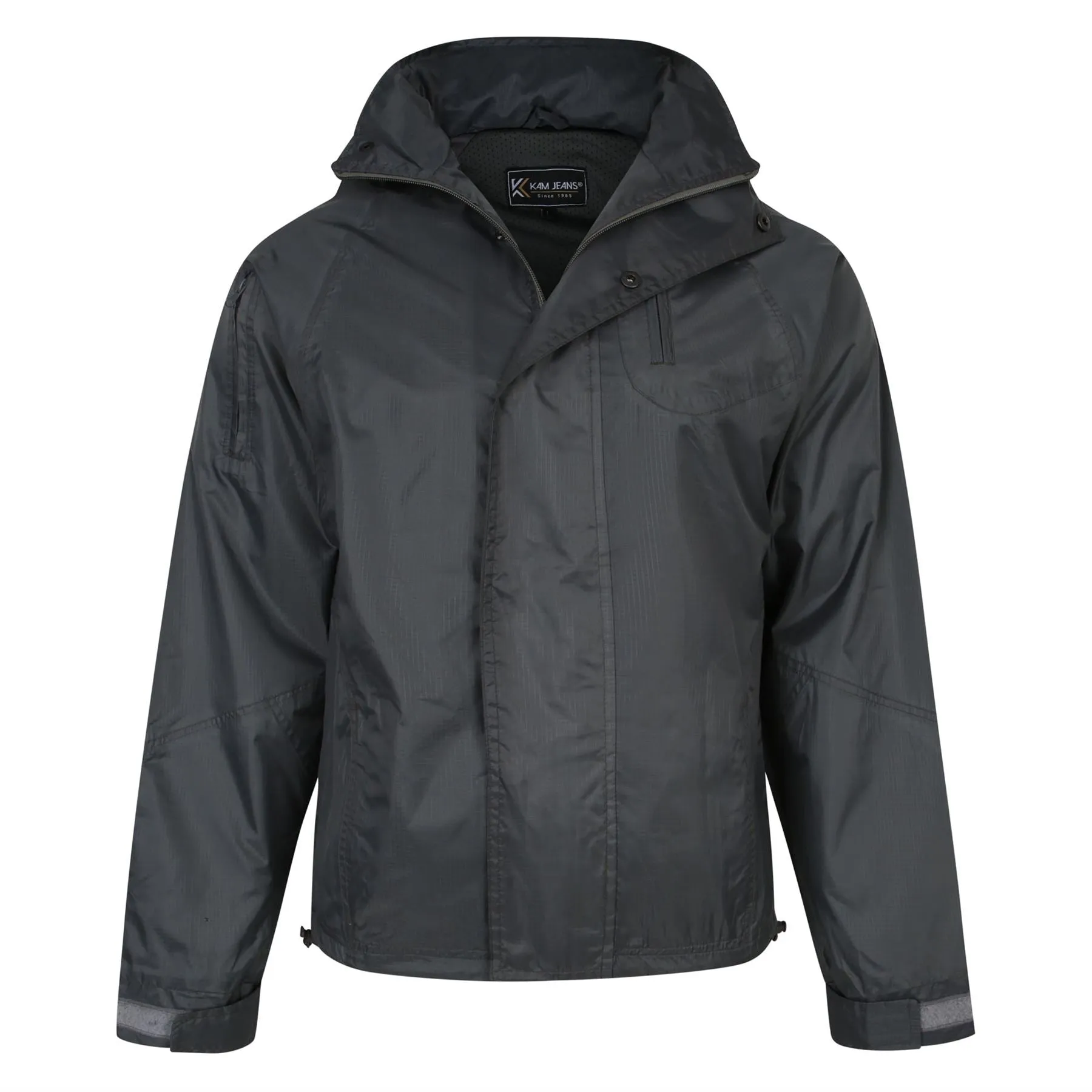 Kam Waterproof Rain Jacket For Men in 2 Colours, 2XL-8XL